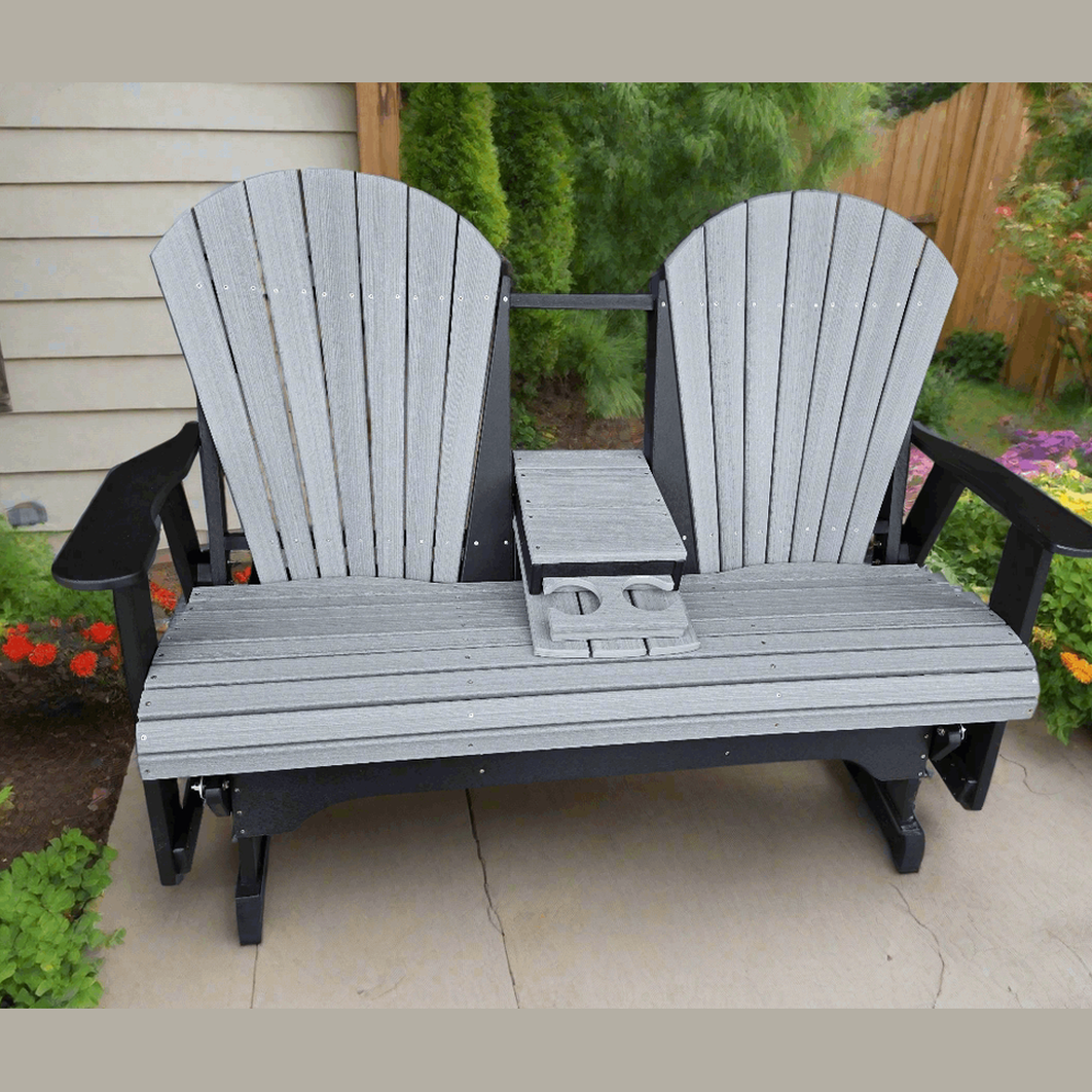 6' Adirondack Style Bench Glider