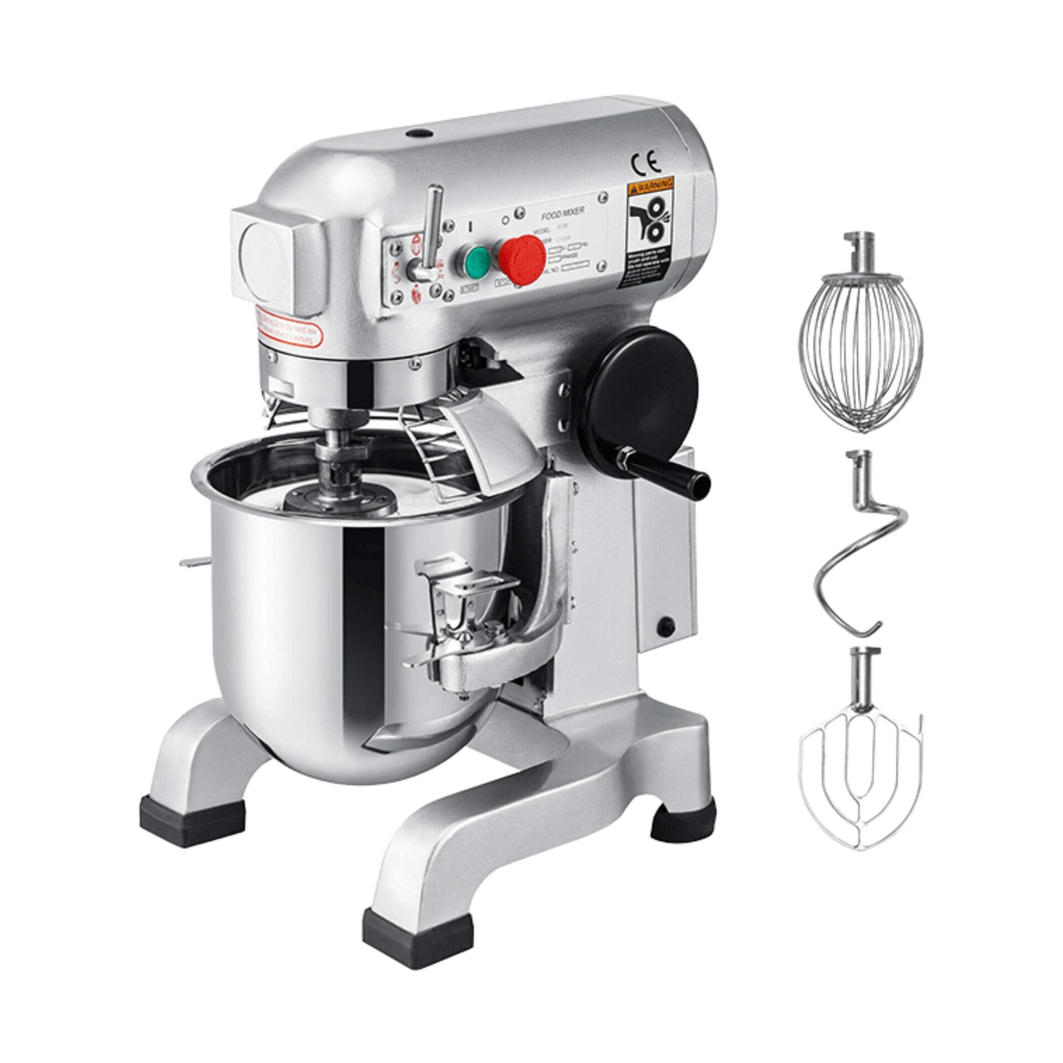 600W Commercial Dough Kneader Bakery Mixer Machine, 15QT (SAK95629) by SAKSBY WHOLESALE