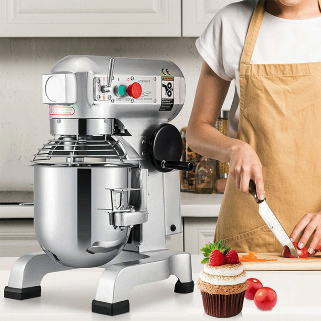 600W Commercial Dough Kneader Bakery Mixer Machine, 15QT (SAK95629) by SAKSBY WHOLESALE