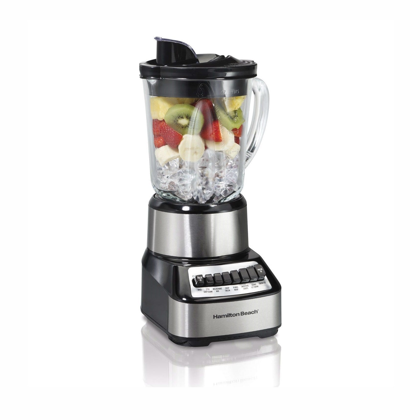 700-Watt Multi-Function Kitchen Countertop Blender With Glass Pitcher by HomePacific