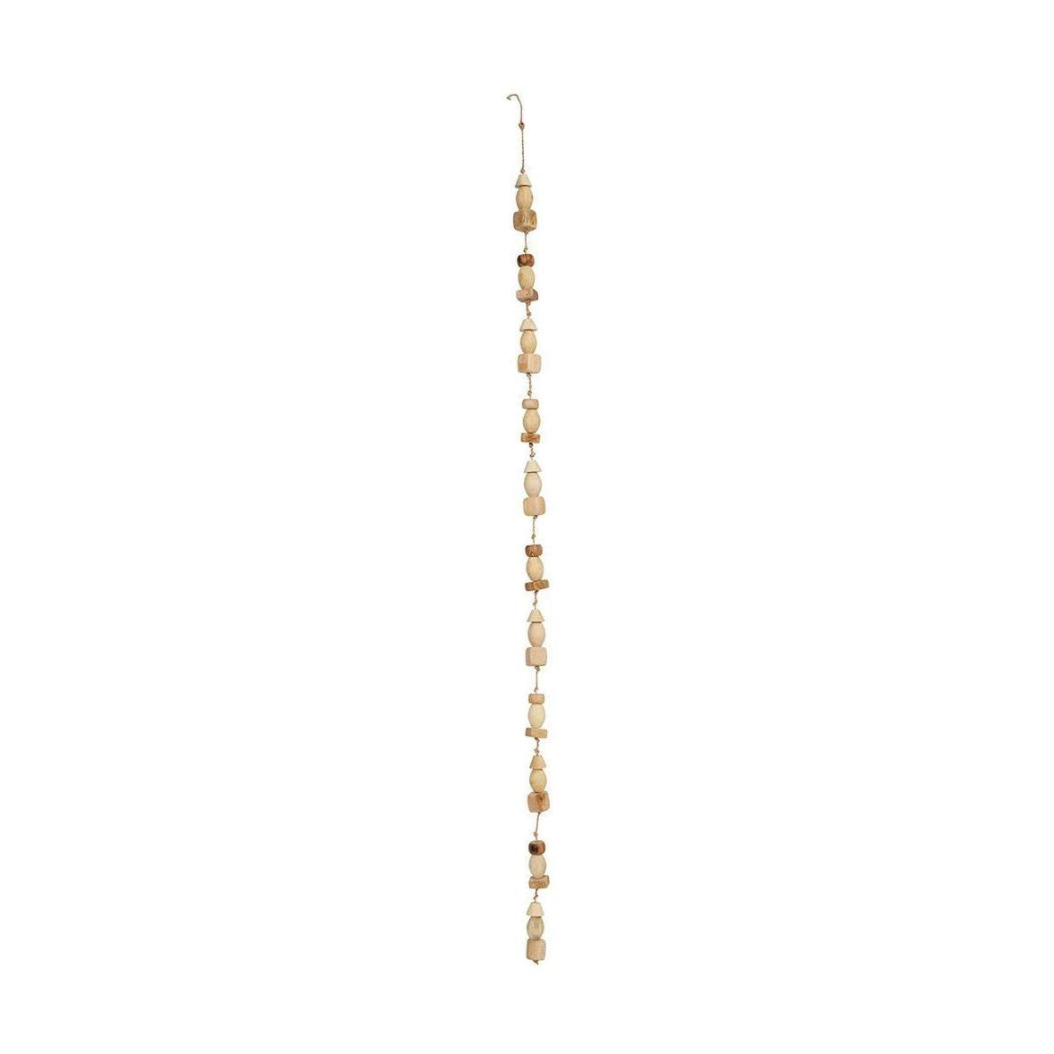 72" Mango Wood Bead Garland