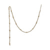 72" Paulowina Wood Bead Garland Decor