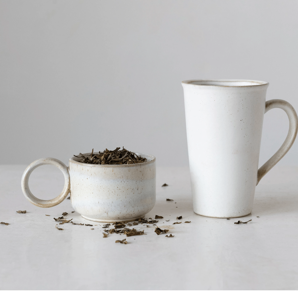 8 oz. Stoneware Mug with Reactive Glaze