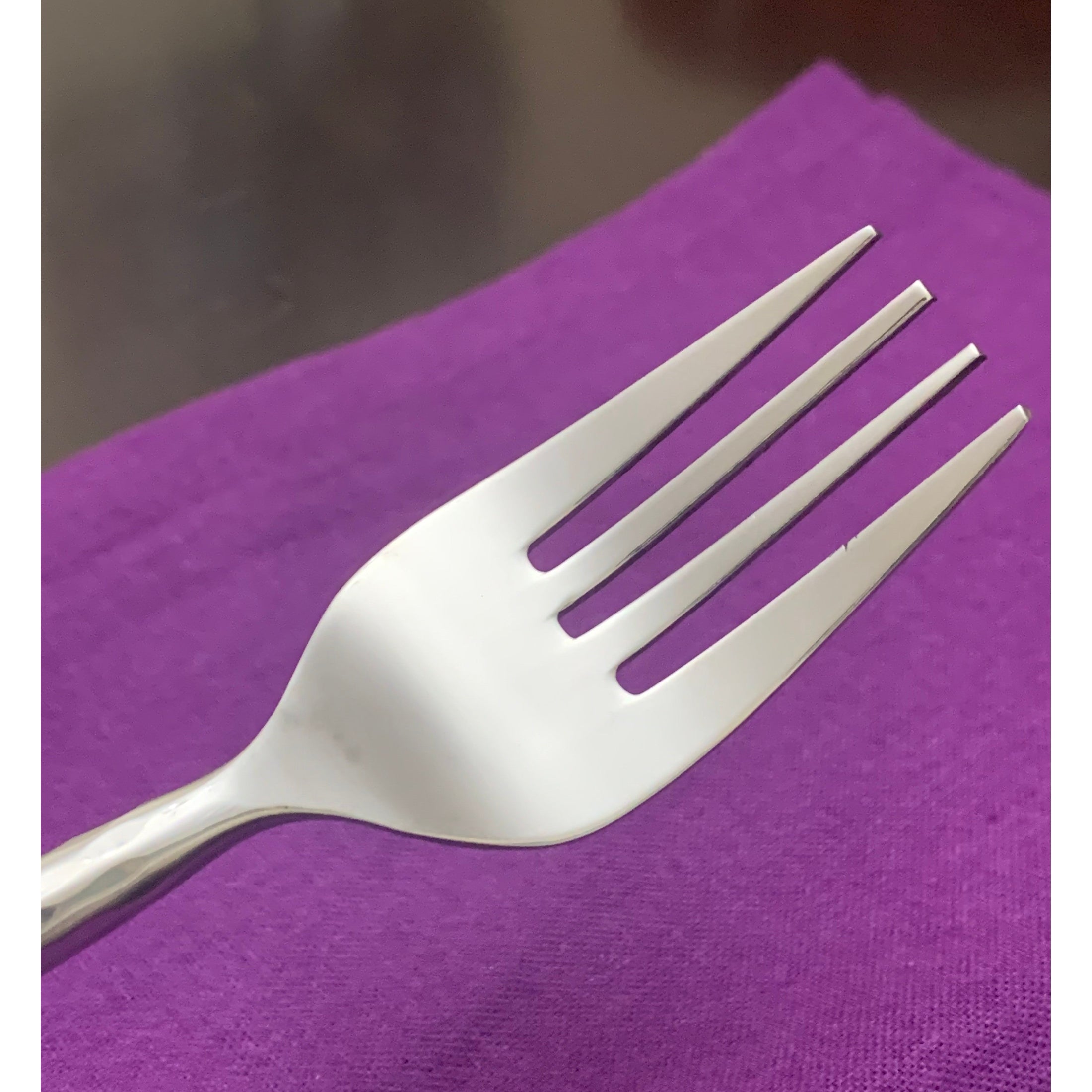 Stainless Steel Hammered Flatware Set 20pcs | Vibhsa