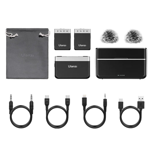 Ulanzi AM18 U Mic 2.4G Wireless Microphone 100m For DSLR