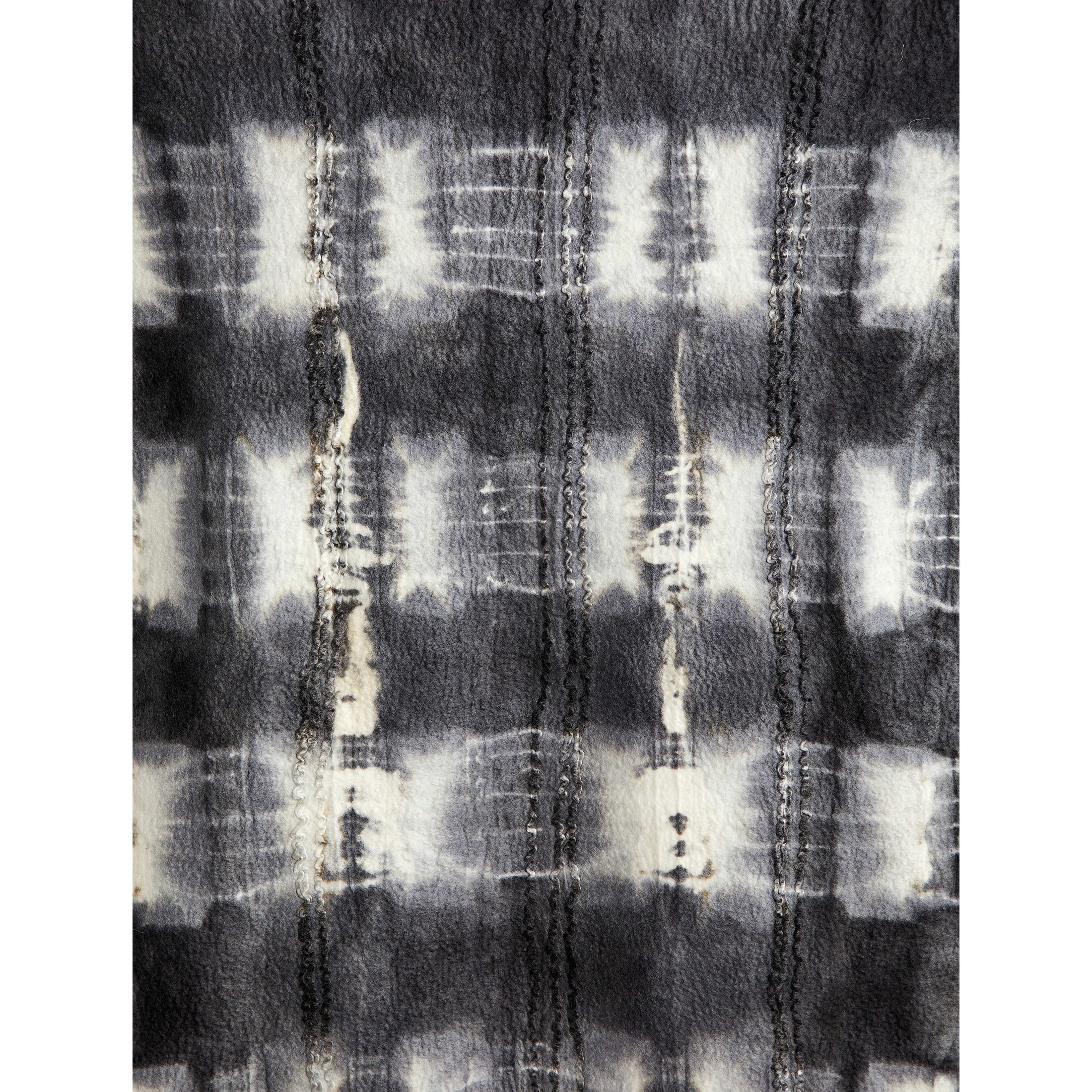 Adire Tye-Dye Lightweight Wool Throw Blanket