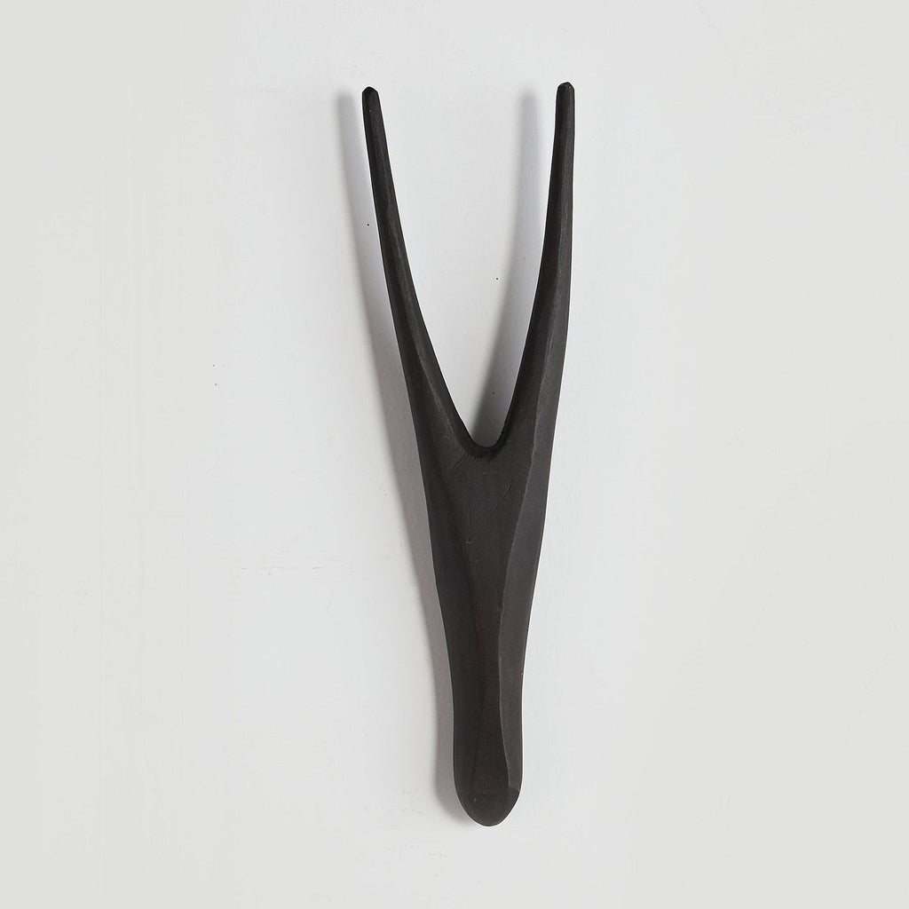 African Antelope Wood Bokkie Head Wall Sculpture