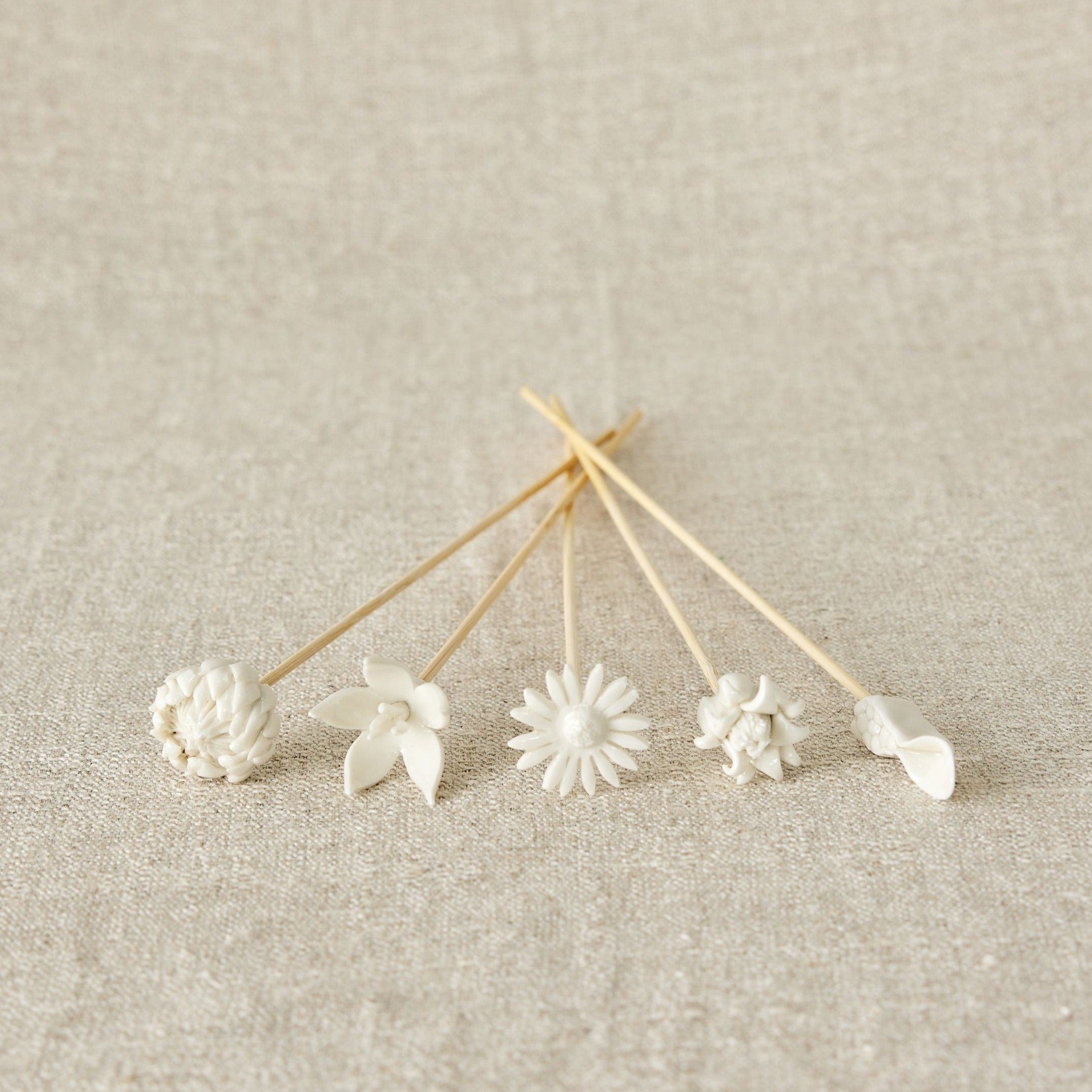 African Flowers Bamboo Diffuser Set