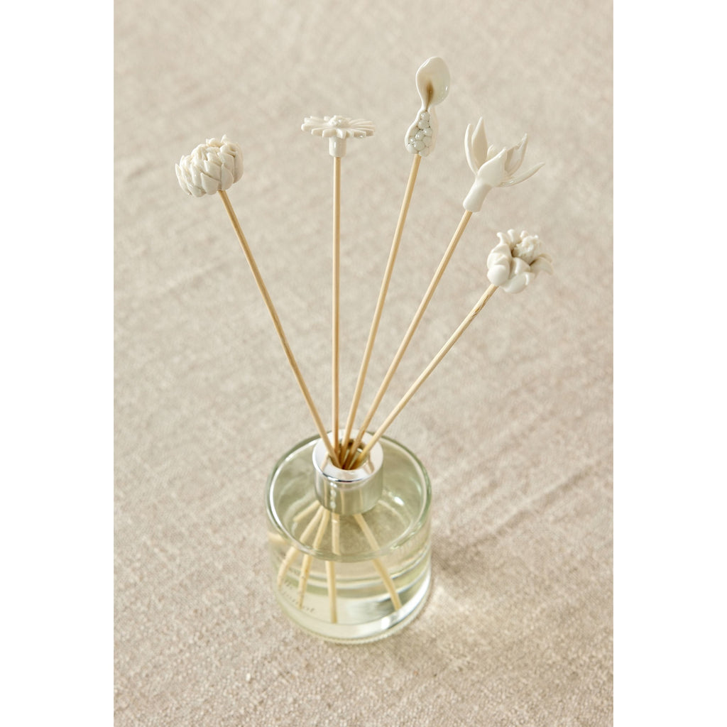 African Flowers Bamboo Diffuser Set