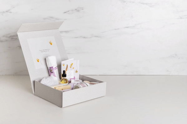 All-Natural Lavender Bath Gift Set Collection | DC-Lizush