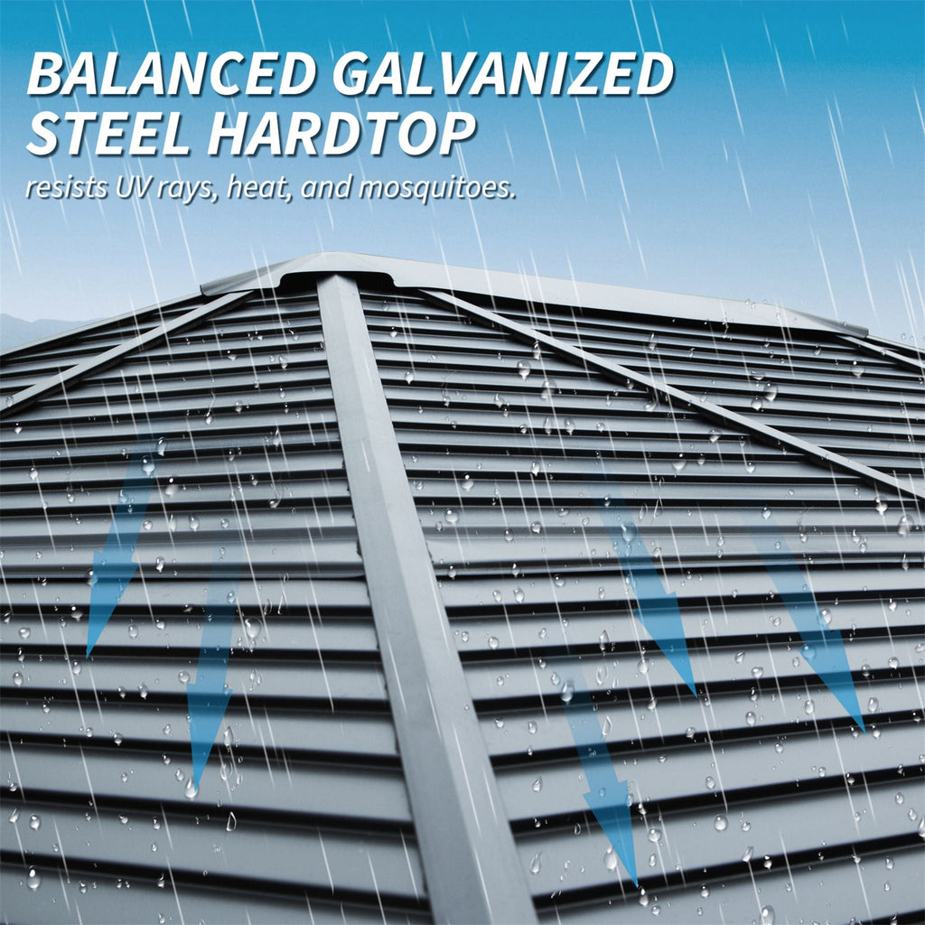 All Weather Aluminum Sunroom Sloping Roof | SAKSBY WHOLESALE