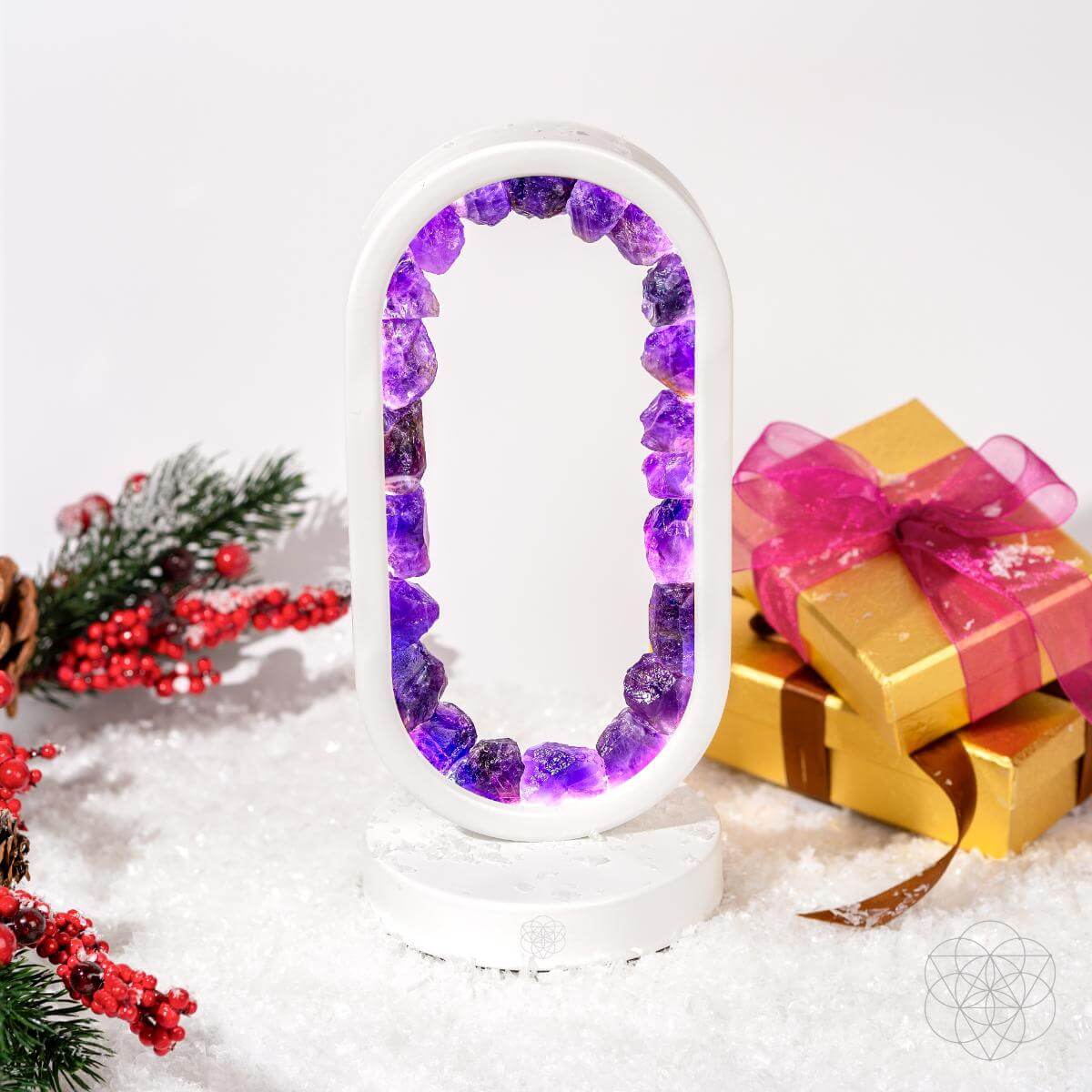 Amethyst Ambient Lamp With Remote | Conscious Items