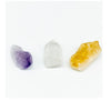 Amethyst Clear Quartz Citrine Crystal Set | DC-Whyte Quartz