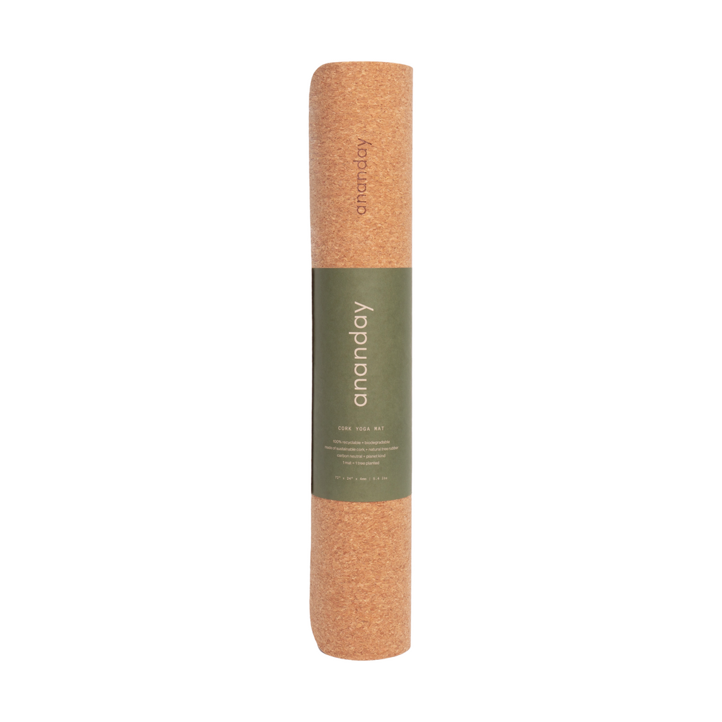 Ananday Cork Yoga Mat by Ananday