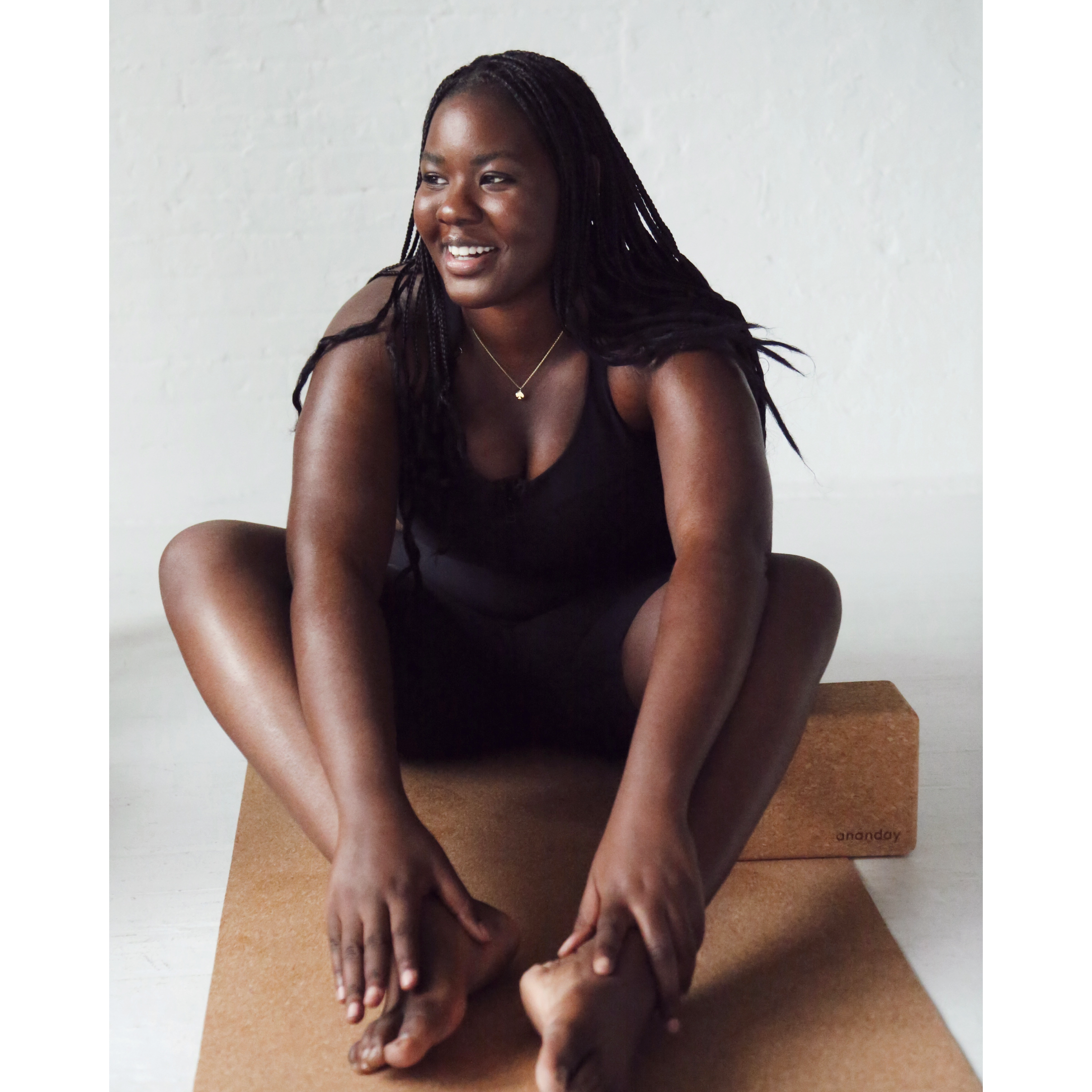 Ananday Cork Yoga Mat by Ananday