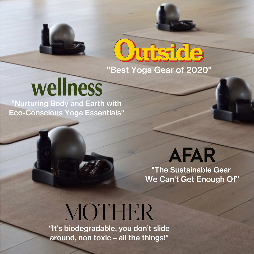 Ananday Cork Yoga Mat by Ananday