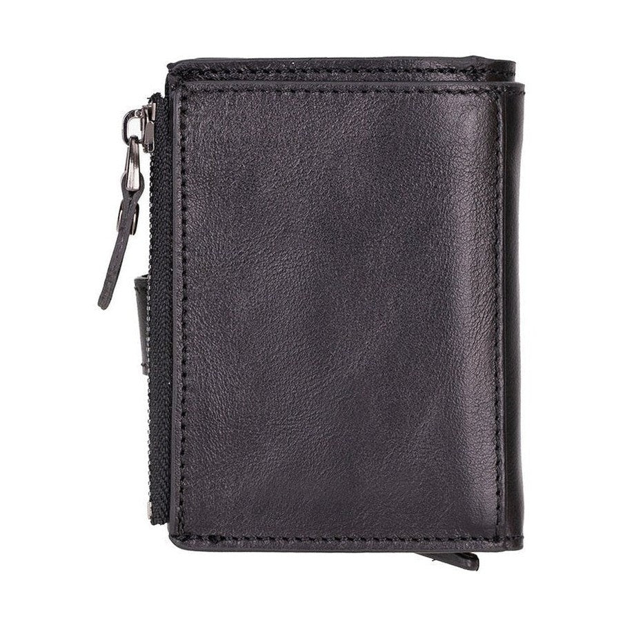 Andalusia Genuine Leather Pop-Up Cardholder with RFID Protection