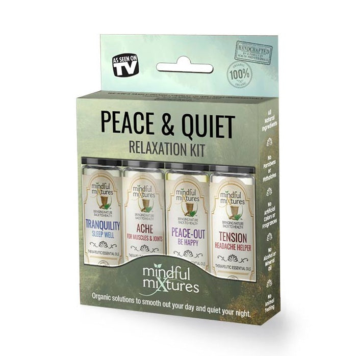 Aromatherapy Relaxation Kit Four-Pack | DC-Mindful Mixtures