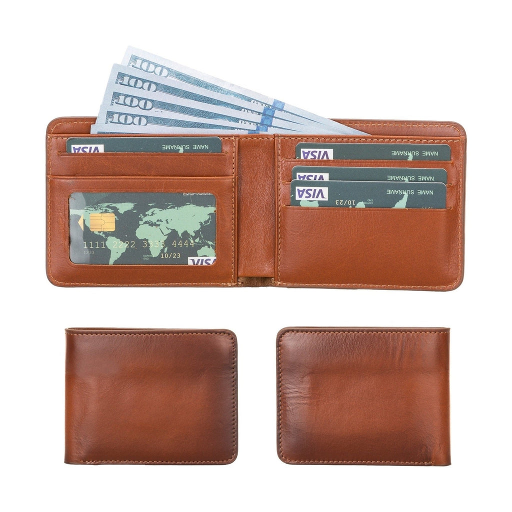 Arvada Handmade Bifold Leather Men Wallet