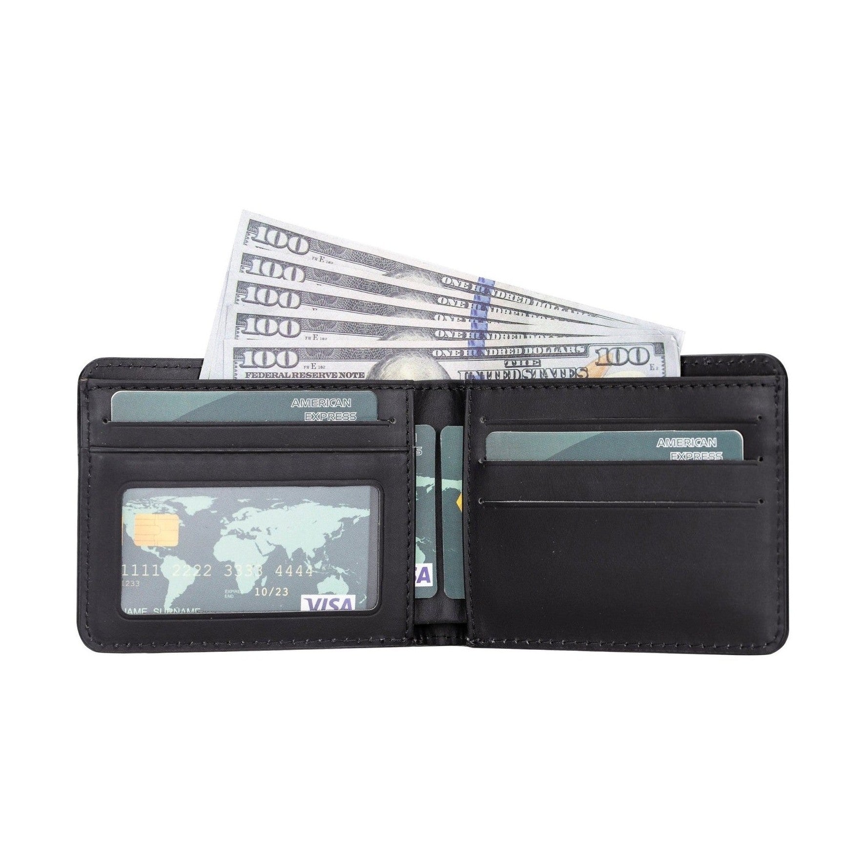 Arvada Handmade Bifold Leather Men Wallet