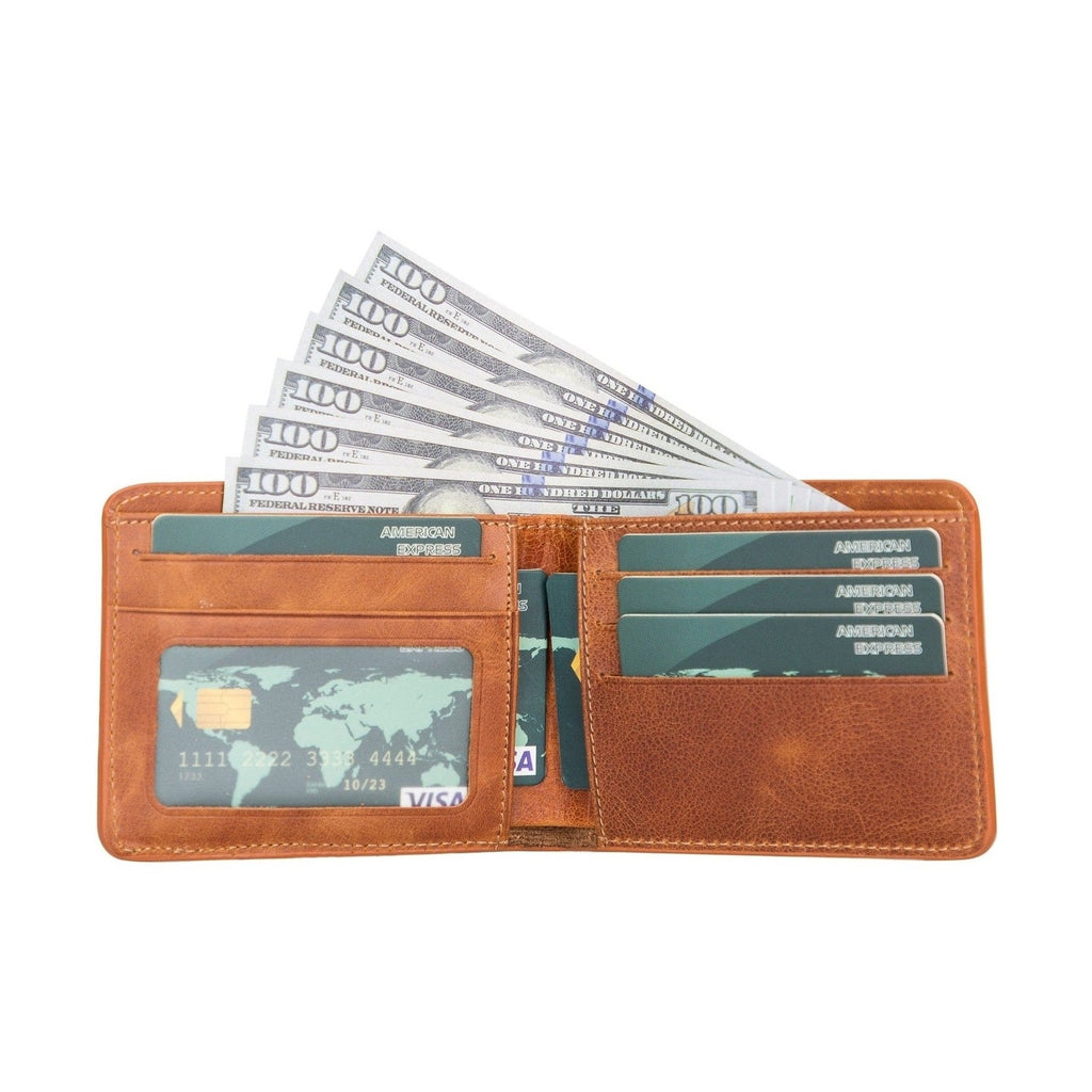 Arvada Handmade Bifold Leather Men Wallet