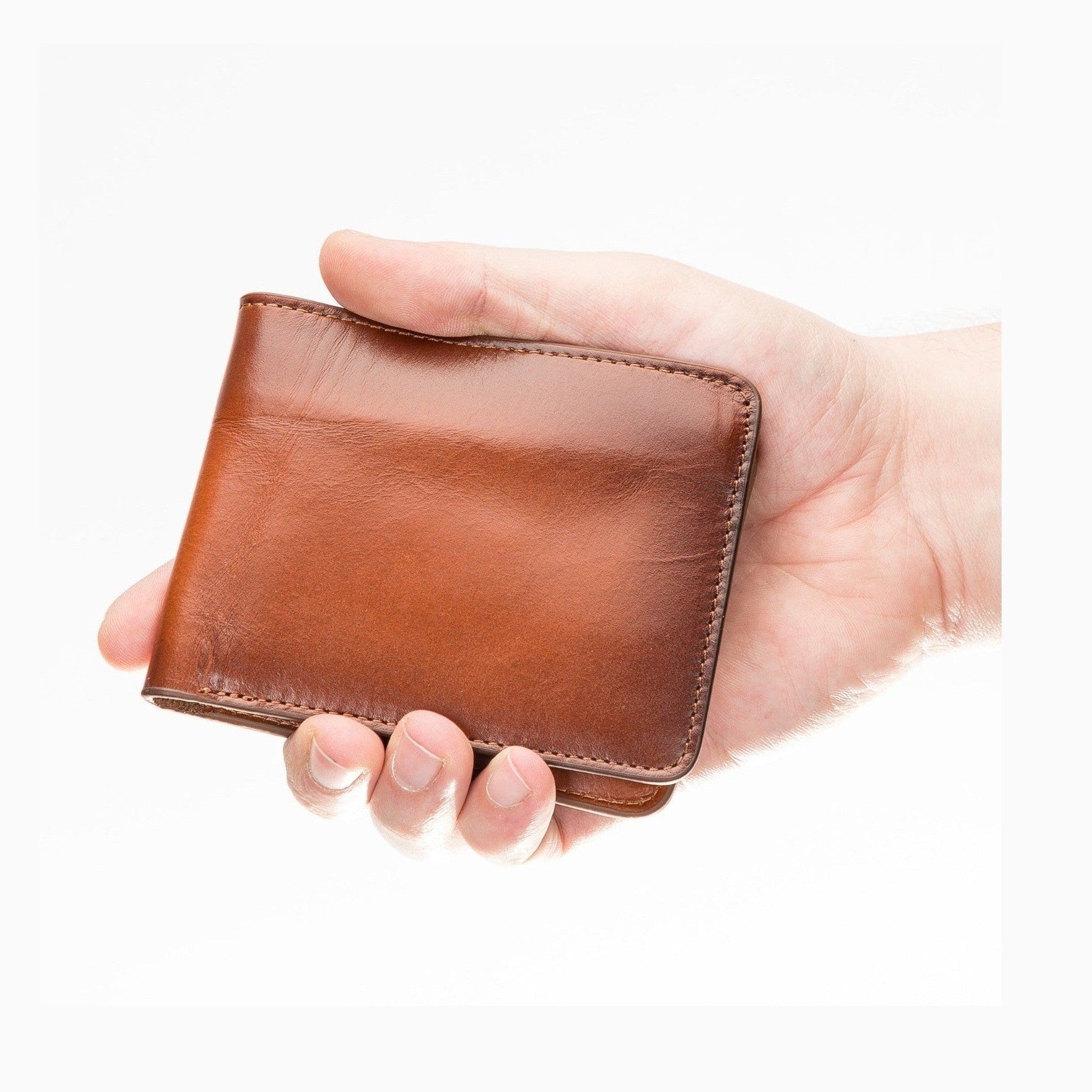 Arvada Handmade Bifold Leather Men Wallet