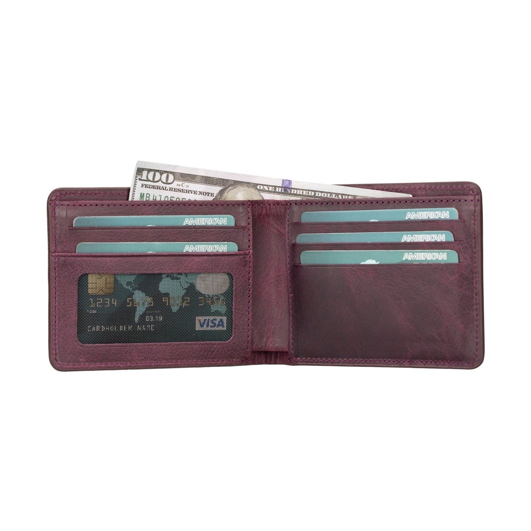 Arvada Handmade Bifold Leather Men Wallet
