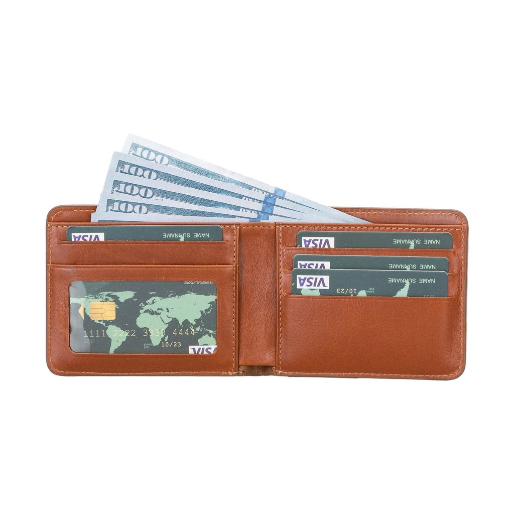 Arvada Handmade Bifold Leather Men Wallet