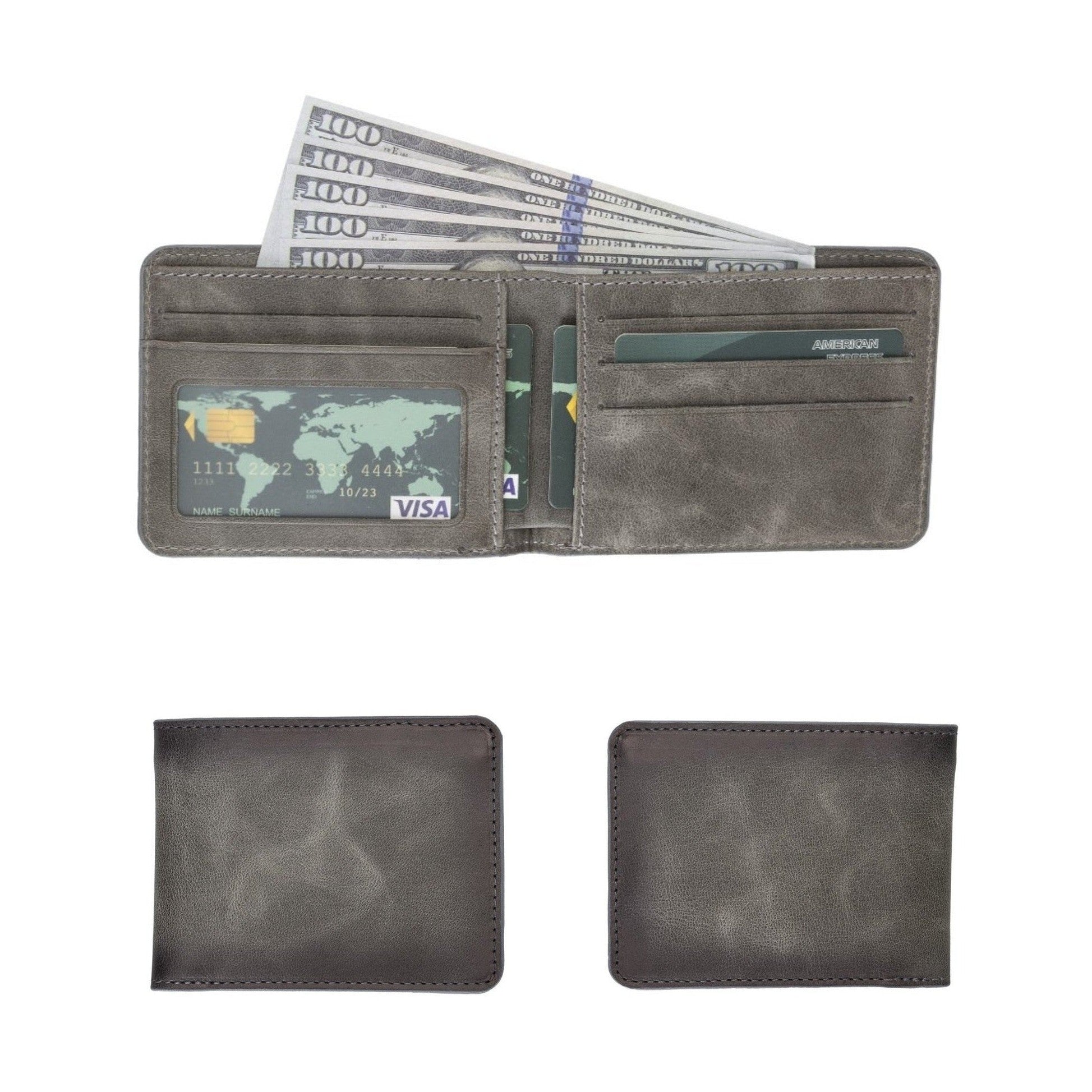 Arvada Handmade Bifold Leather Men Wallet