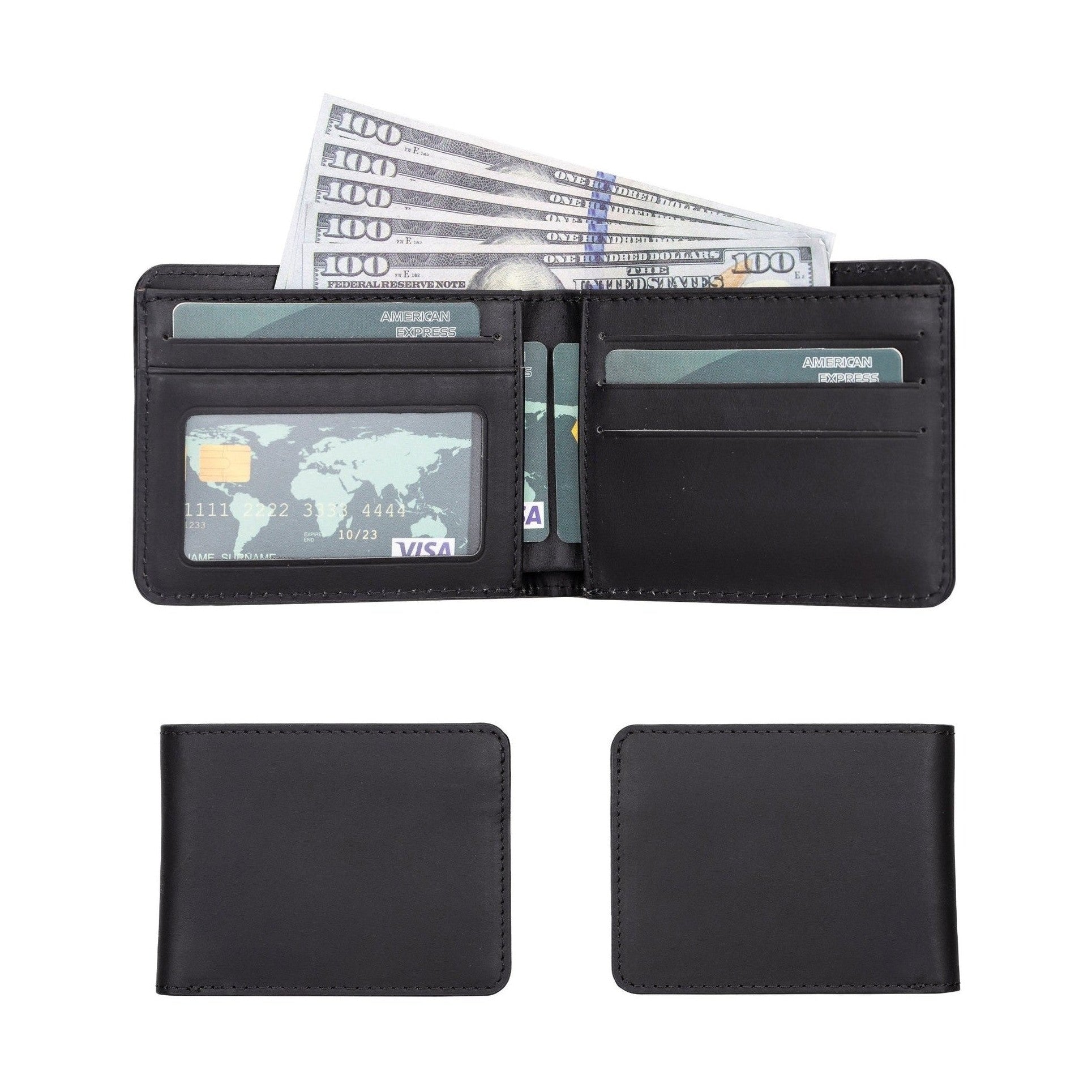 Arvada Handmade Bifold Leather Men Wallet