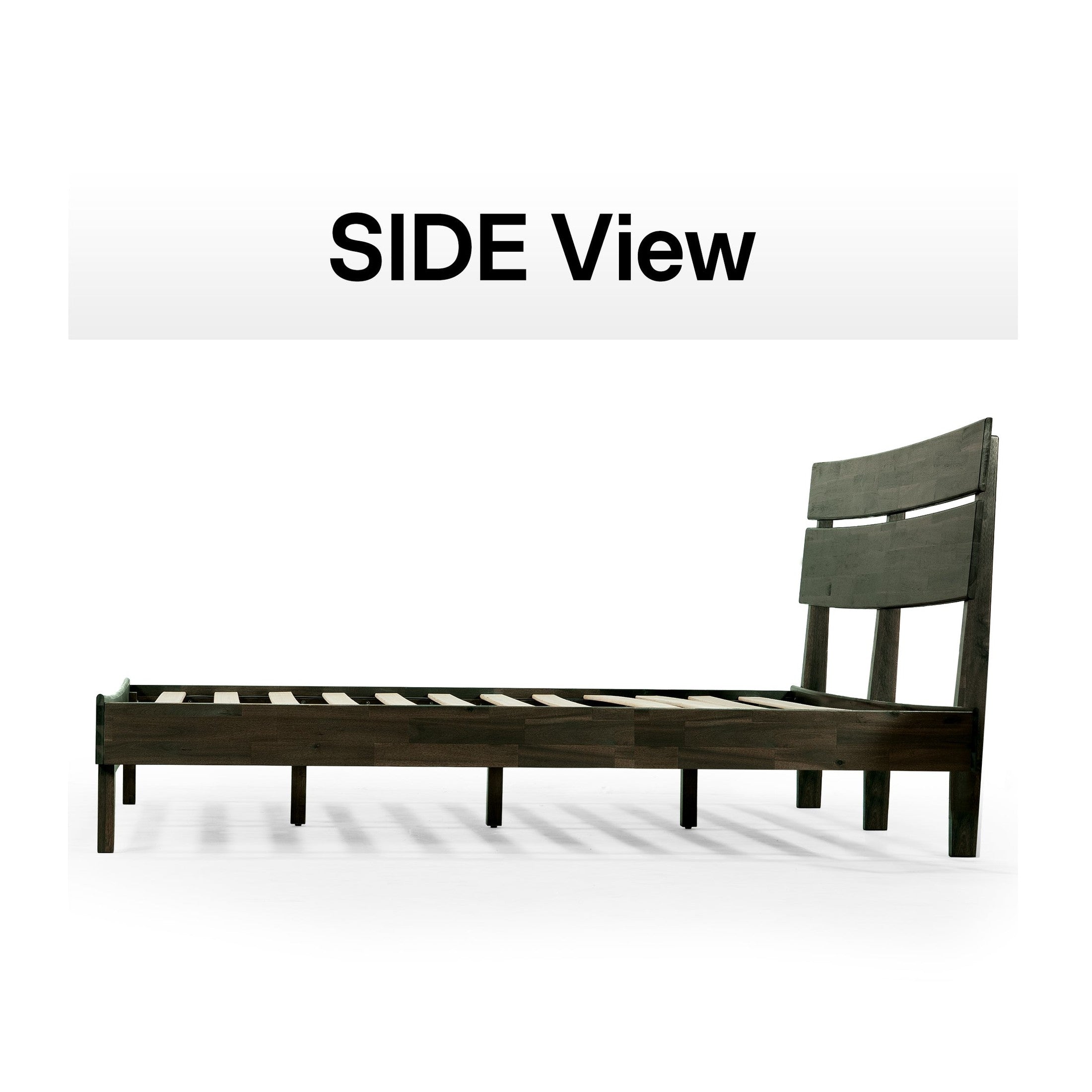 Aurora Solid Wood Bed Frame