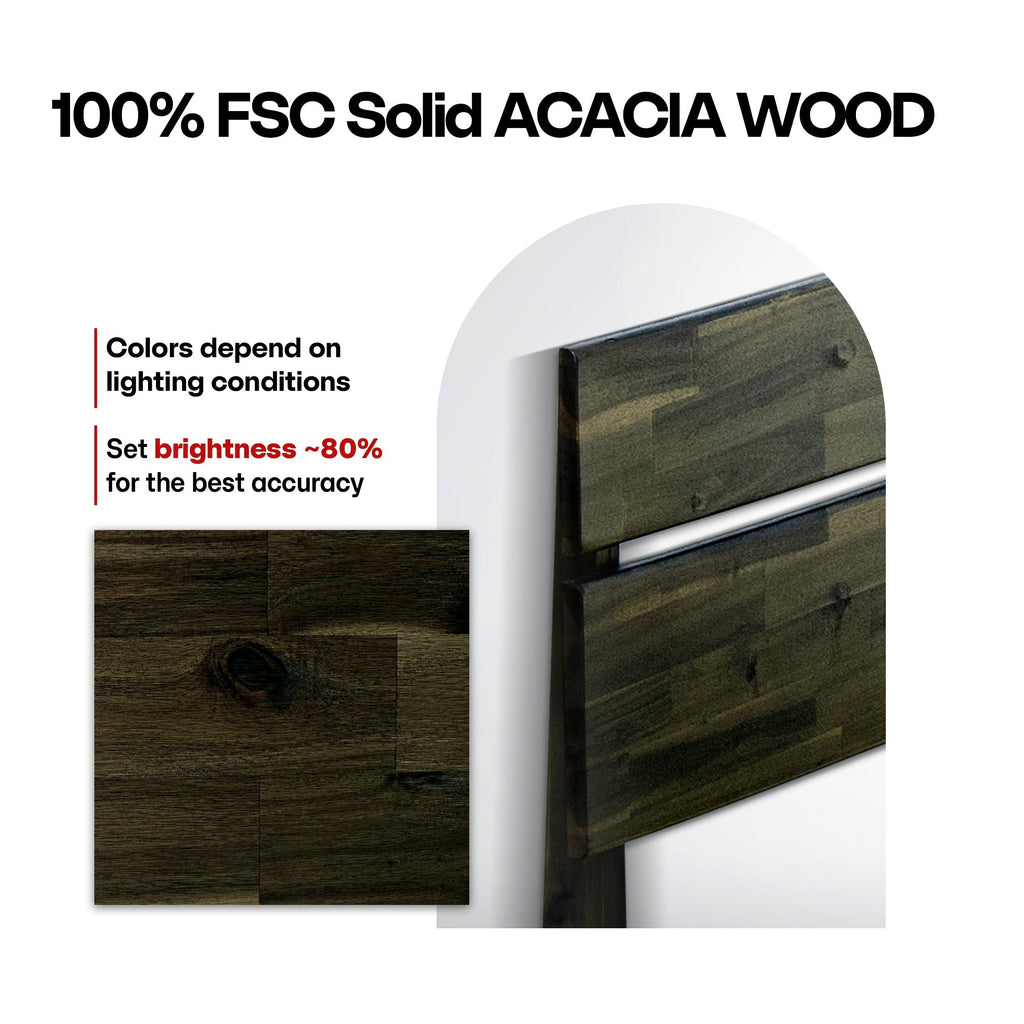 Aurora Solid Wood Bed Frame