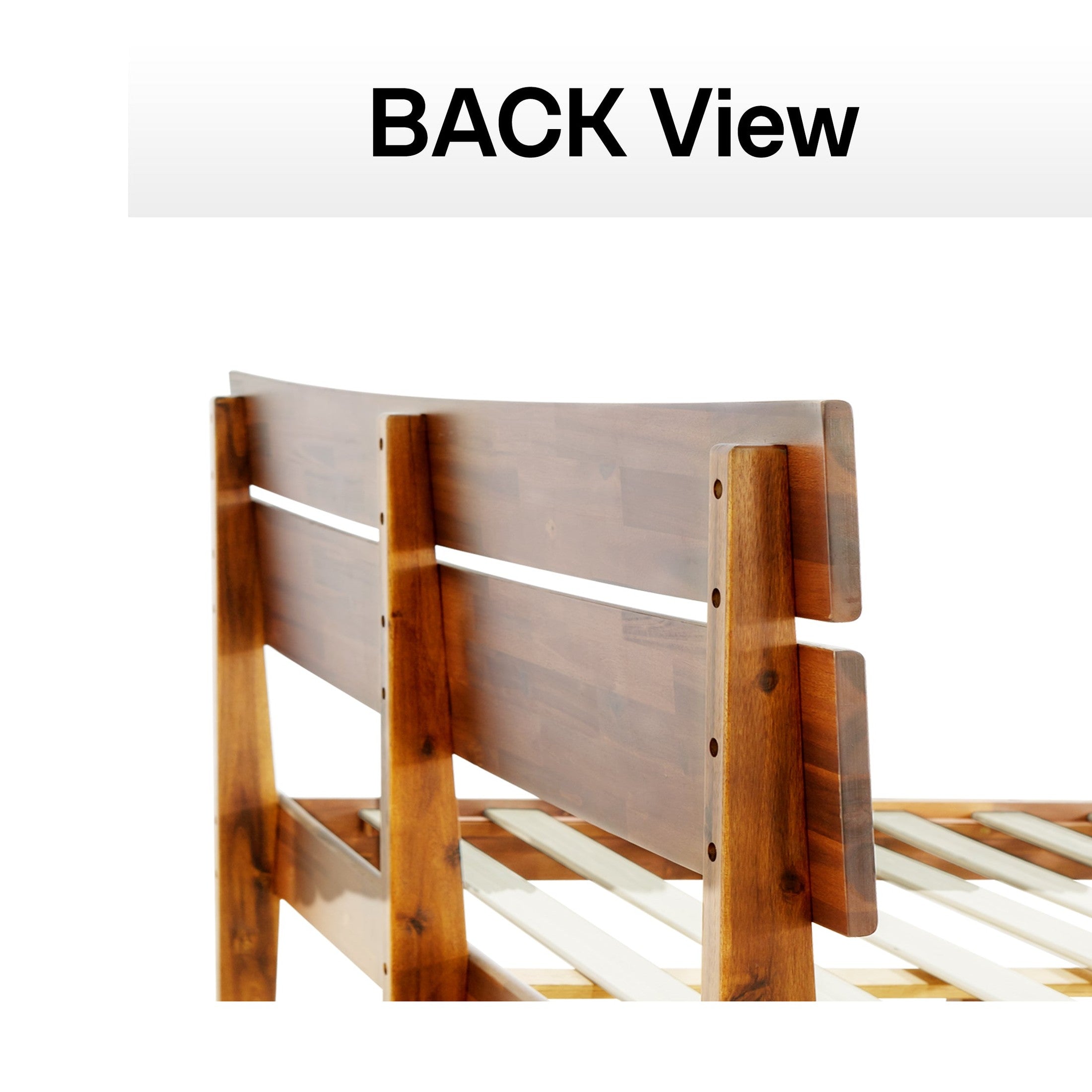 Aurora Solid Wood Bed Frame