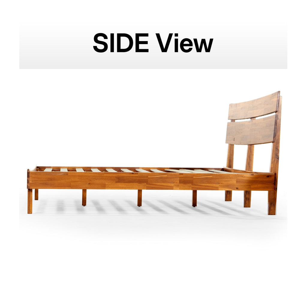 Aurora Solid Wood Bed Frame