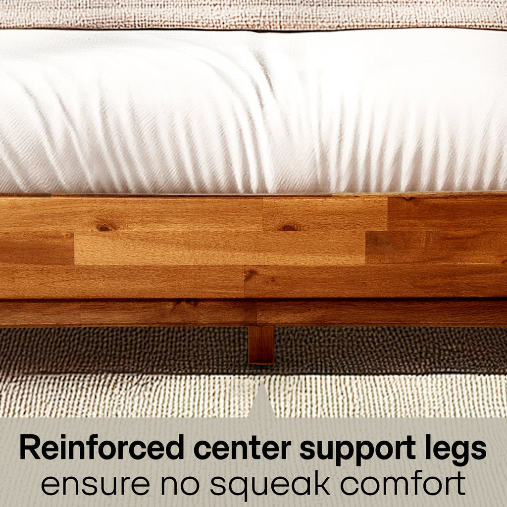 Aurora Solid Wood Bed Frame
