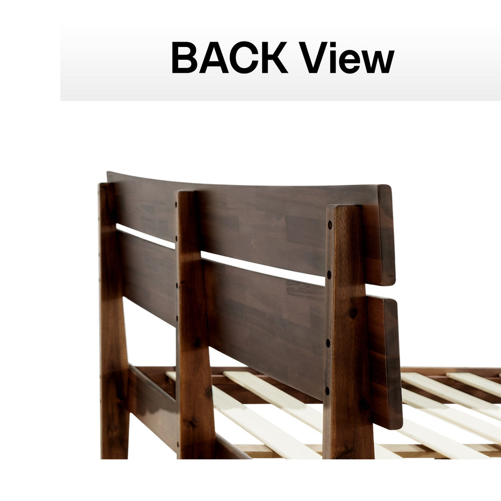 Aurora Solid Wood Bed Frame
