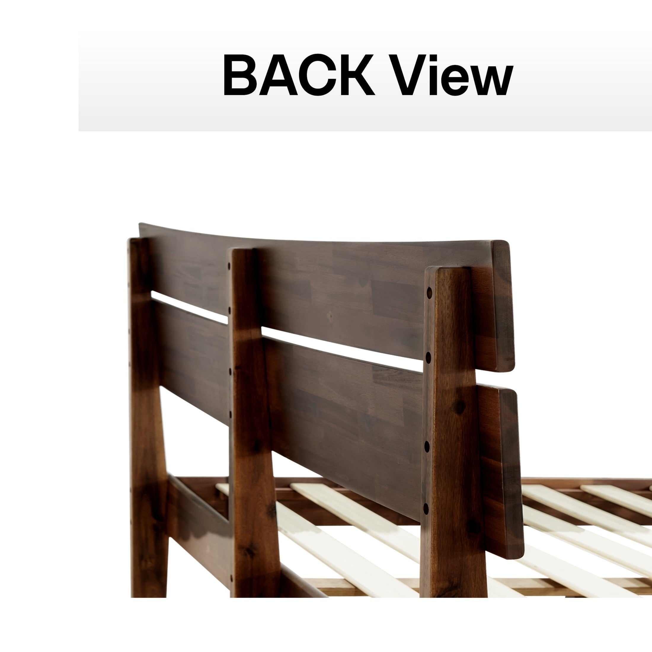 Aurora Solid Wood Bed Frame