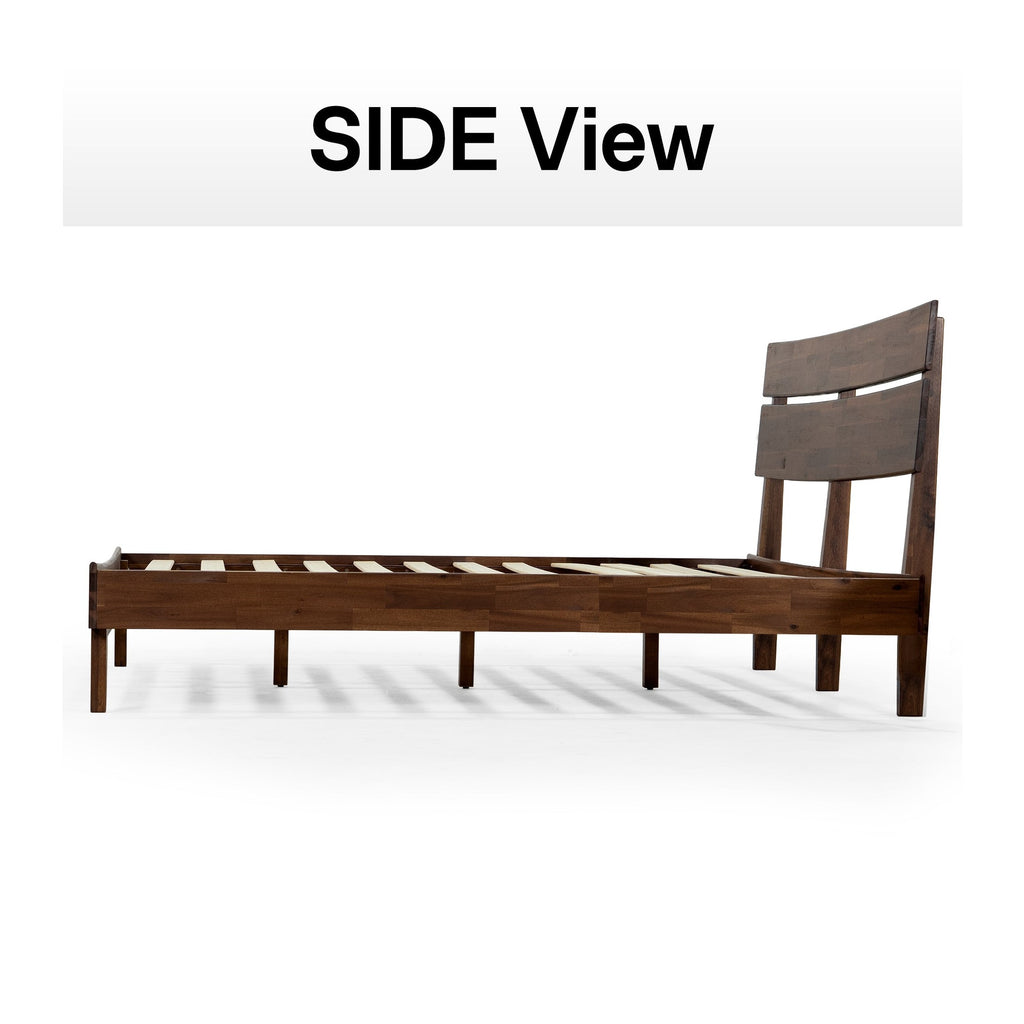 Aurora Solid Wood Bed Frame