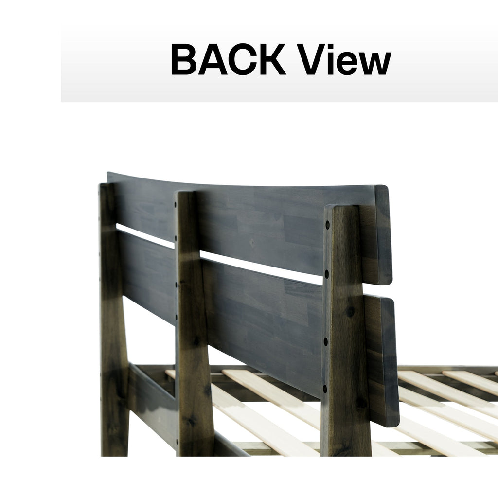 Aurora Solid Wood Bed Frame