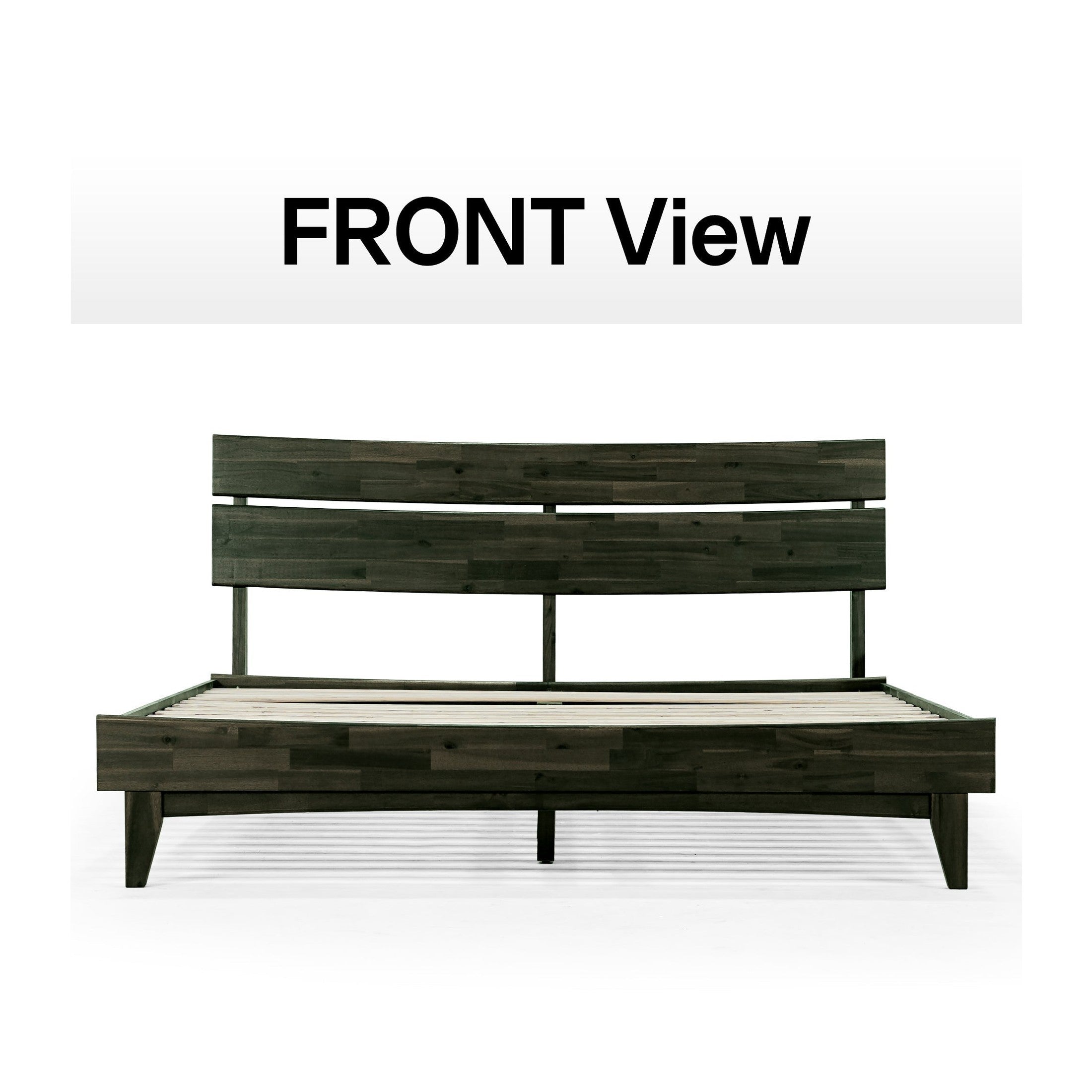 Aurora Solid Wood Bed Frame