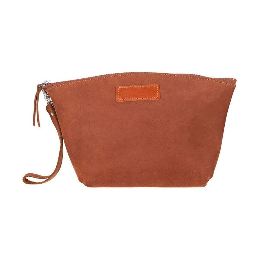 Avondale Premium Leather Dopp Kit - Travel Makeup Bag for Men & Women
