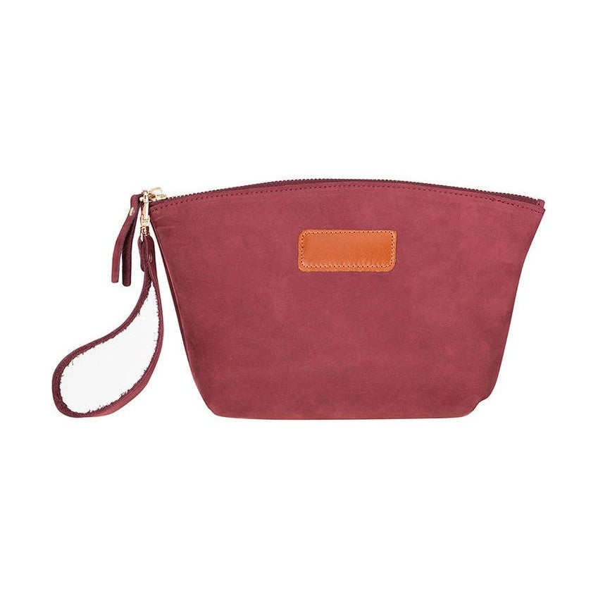 Avondale Premium Leather Dopp Kit - Travel Makeup Bag for Men & Women