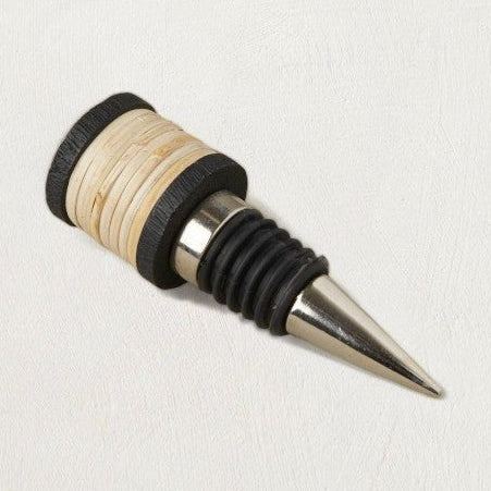 Bailey Rattan Bottle Stopper
