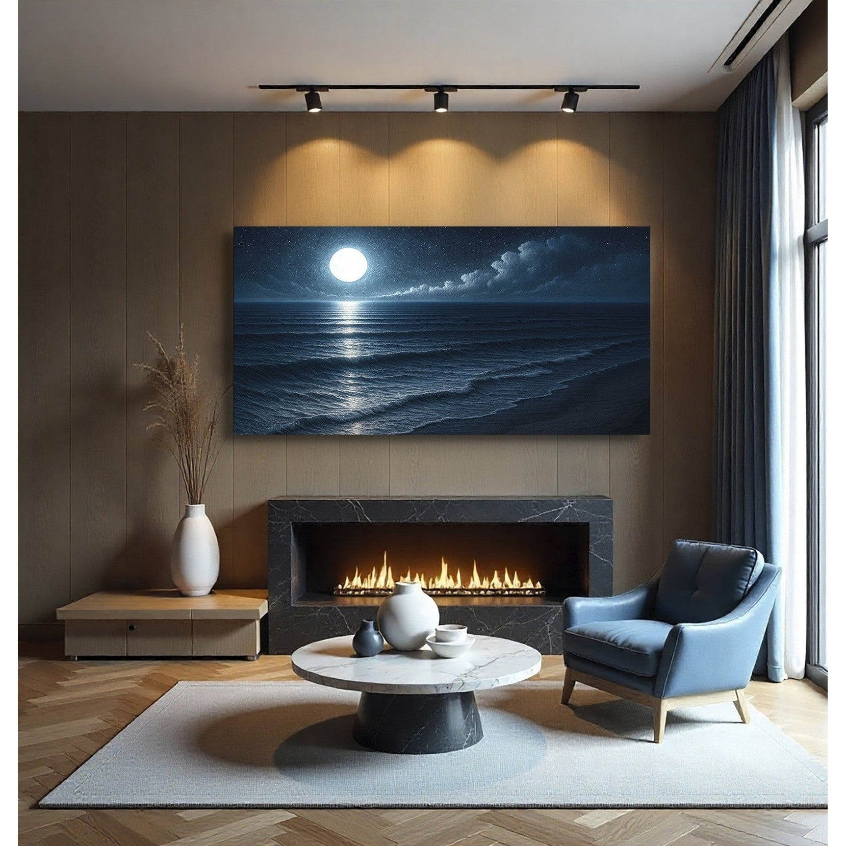 Beach Shoreline Coastal Wall Art
