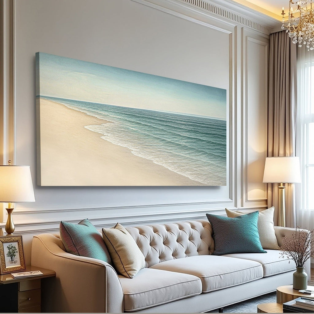 Beach Shoreline Coastal Wall Art II