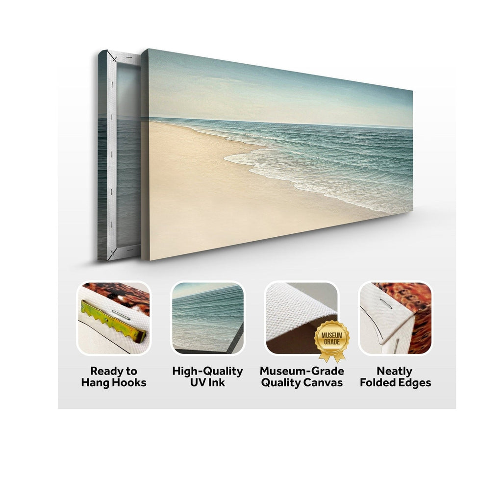 Beach Shoreline Coastal Wall Art II