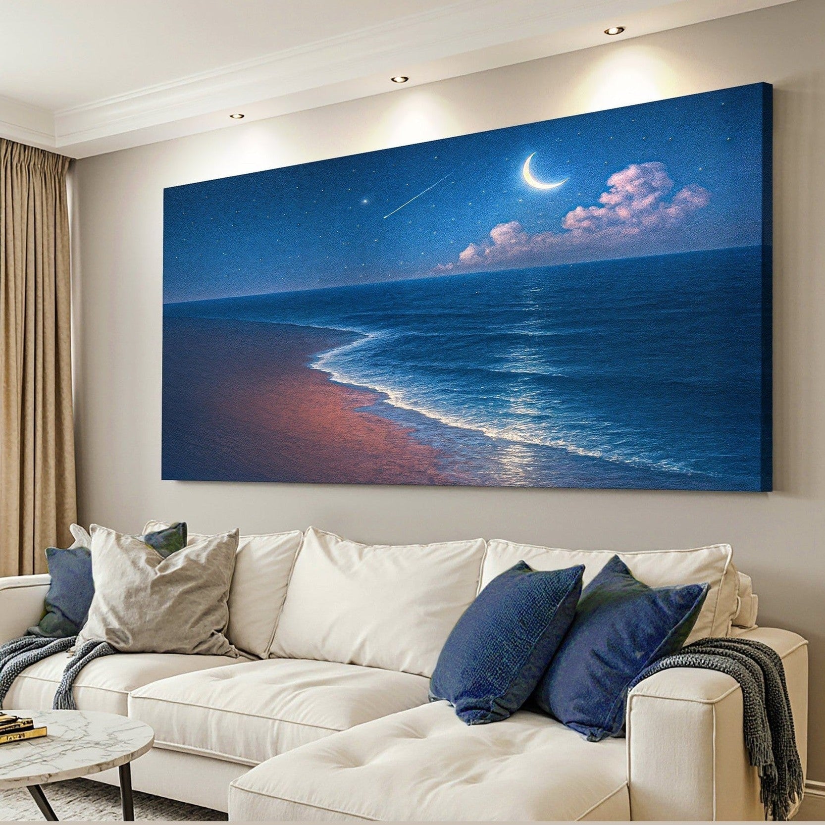 Beach Shoreline Coastal Wall Art V