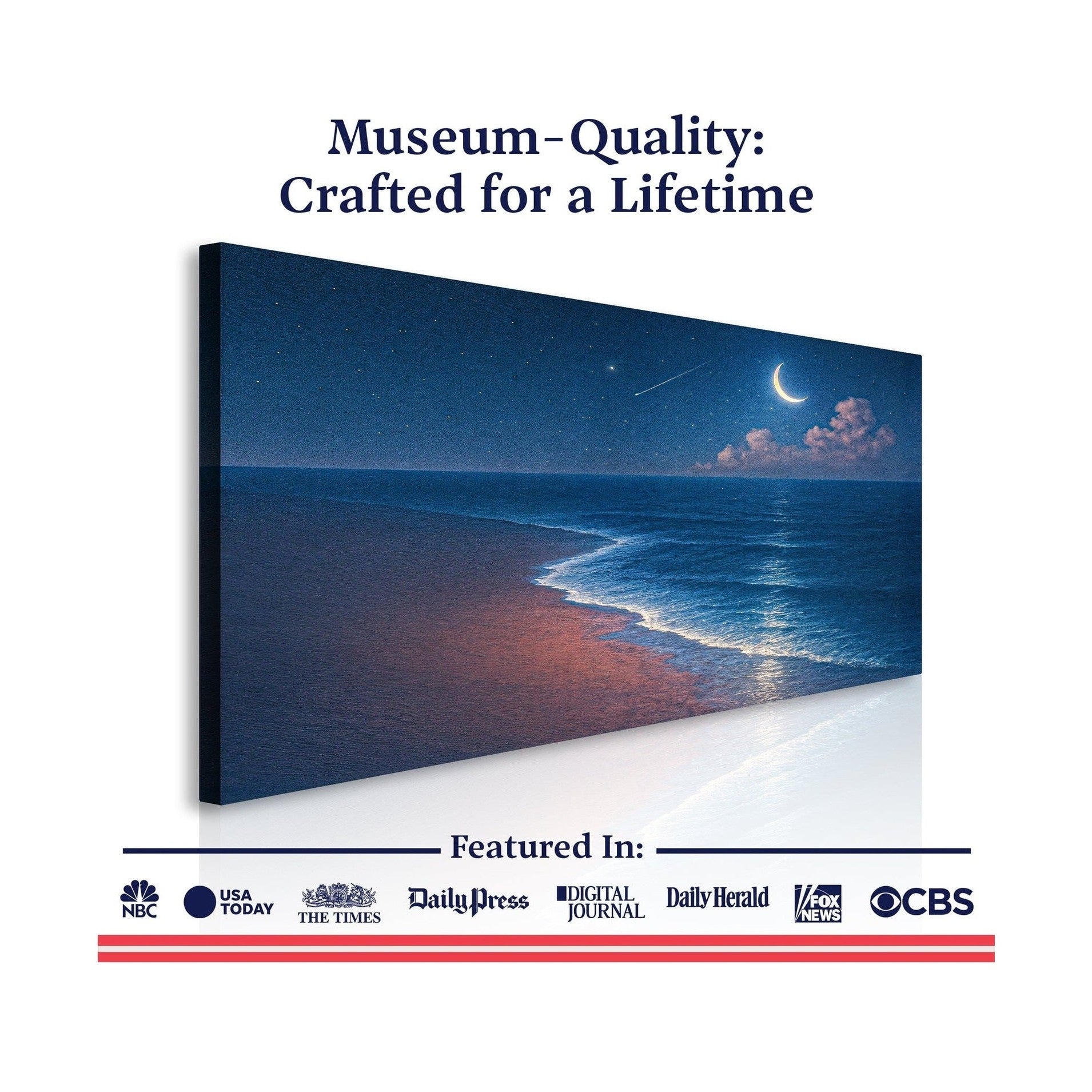 Beach Shoreline Coastal Wall Art V