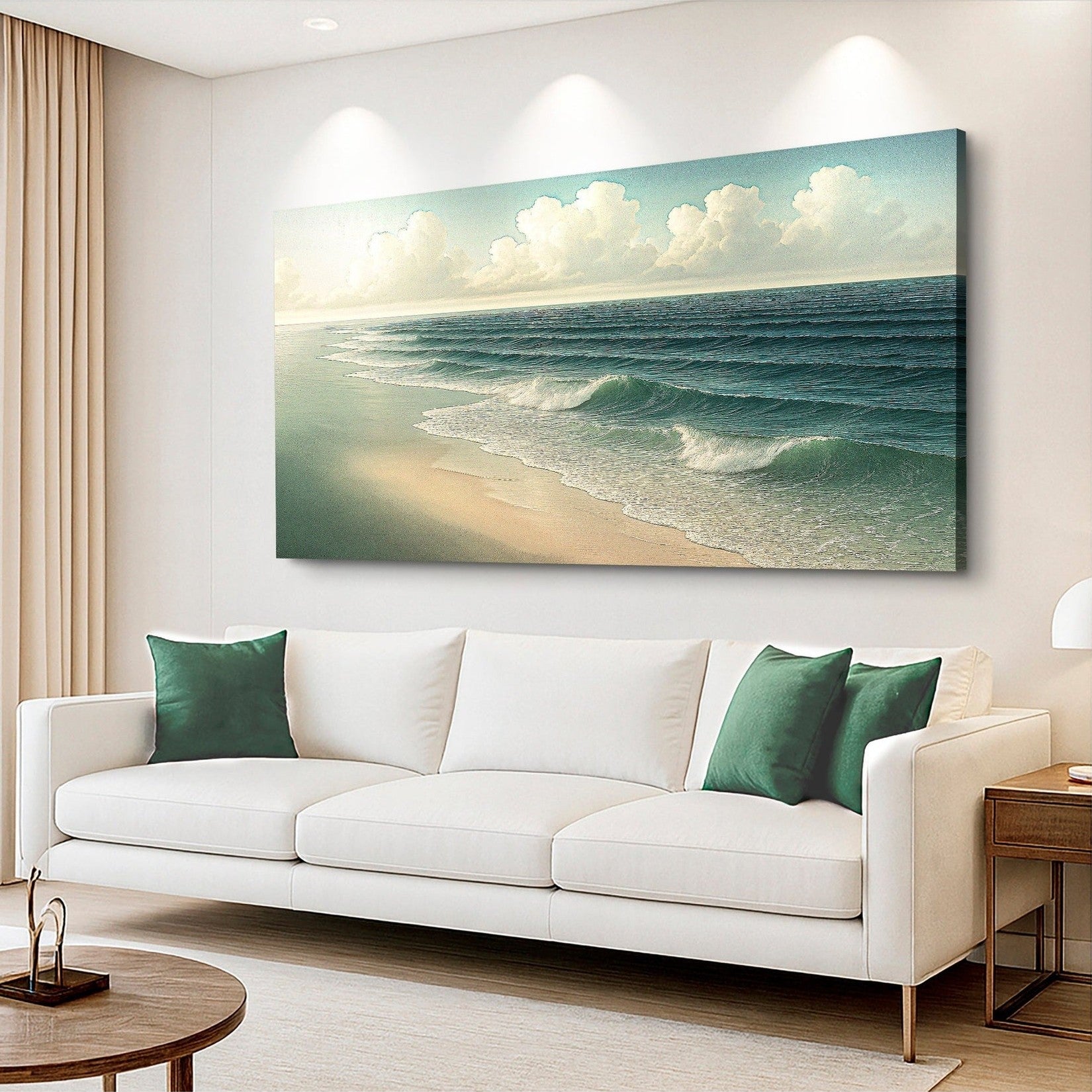 Beach Shoreline Coastal Wall Art VI