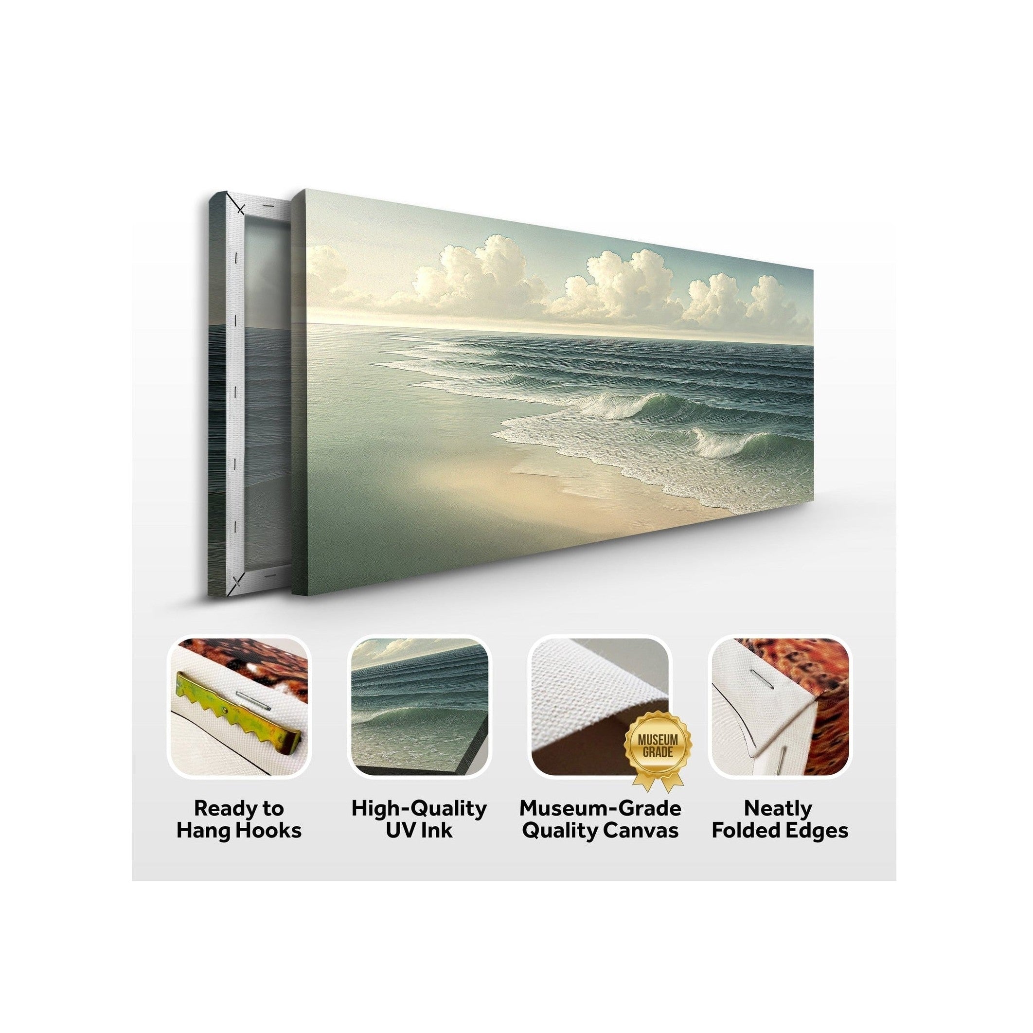 Beach Shoreline Coastal Wall Art VI
